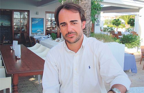 El regidor del PP i president del Districte, Óscar Ramírez. Foto: PP