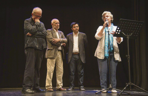 Imatge d’un moment de la gala solidària. Foto: Teatre de Sarrià