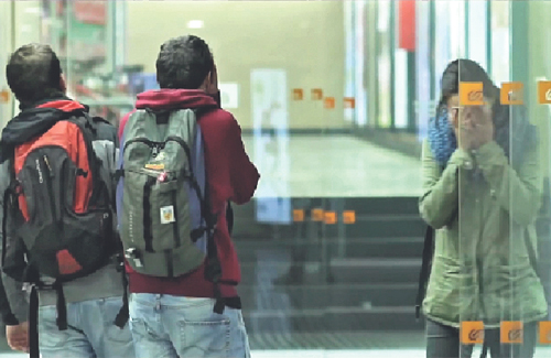 Una captura del vídeo reivindicatiu. Foto: Assemblea de Joves de Vallvidrera