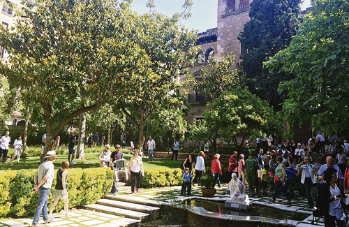 Els jardins de la finca són d’accés públic des del juny. Foto: Arxiu