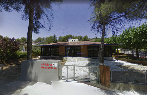 La Biblioteca Montserrat Roig de Martorelles. Foto: Google Maps