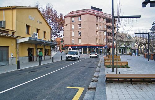 L’avinguda Pompeu Fabra un cop reoberta al trànsit. Foto: Ajuntament