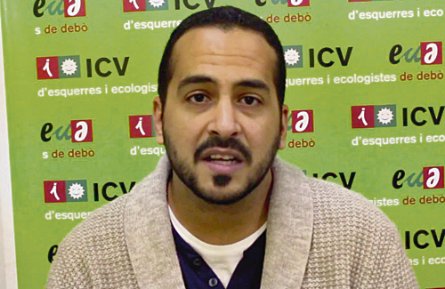 Jordi Manils, portaveu municipal d’ICV-EUiA. Foto: YouTube