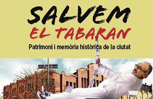 Imatge de la campanya de la CUP ‘Salvem El Tabaran’. Foto: CUP
