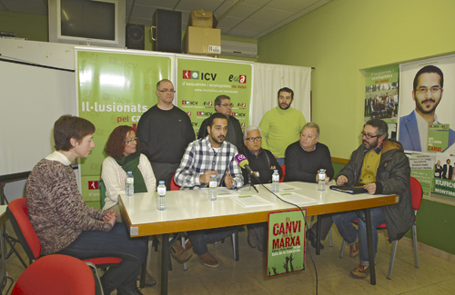 Jordi Manils considera “gravíssim” el que va fer Monserrat. Foto: ICV-EUiA