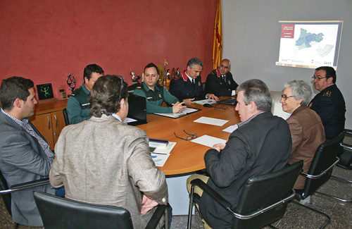 La Junta Local de Seguretat ha rebut les dades d’Interior. Foto: Ajuntament