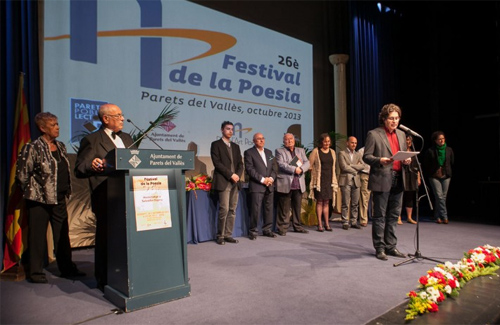 Festival de la Poesia de l’any passat. Foto: Heribert Gallardo
