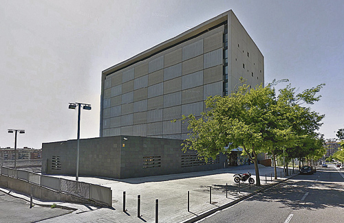 El TSJC vol traslladar un dels jutjats de reforç de la ciutat. Foto: Google Maps