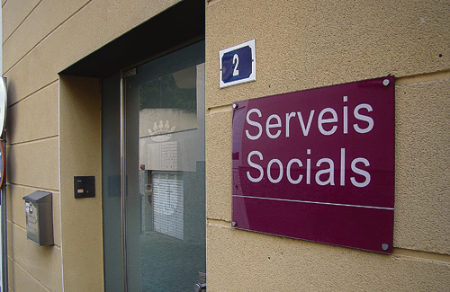 La demanda dels serveis socials ha augmentat a la comarca tot i la millora de les dades macroeconòmiques. Foto: Arxiu