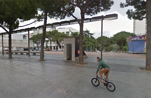 Plaça Josep Barangé. Foto: Google Maps
