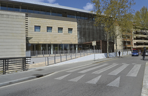 La Biblioteca Central de Cerdanyola ja ha obert les seves portes al públic. Foto: Línia Vallès