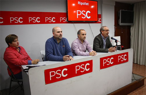 Parralejo tornarà a ser el candidat del PSC a Ripollet