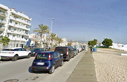 L’Ajuntament vol tancar al trànsit el Passeig Marítim. Foto: Google Maps