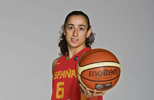 Domínguez és subcampiona olímpica. Foto: Federació Espanyola de Bàsquet