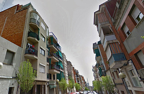 Una de les detencions es va produir al carrer Calderón de la Barca. Foto: Arxiu