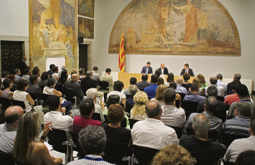 La Generalitat va presentar el Programa d’identificació genètica al setembre. Foto: Generalitat