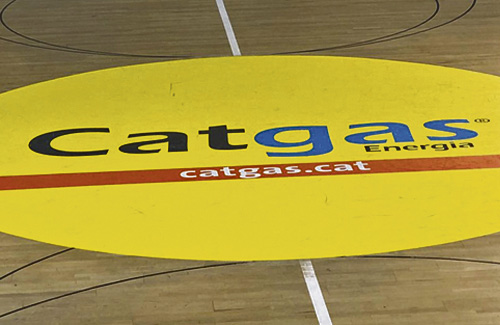 Catgas té intenció d‘instal·lar demà l’anunci. Foto: Catgas