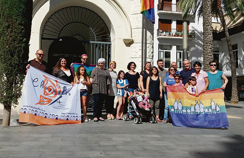 La comarca celebra el Dia Internacional de l’Alliberament LGTBI. Foto: Ajuntaments de Badalona i Santa Coloma