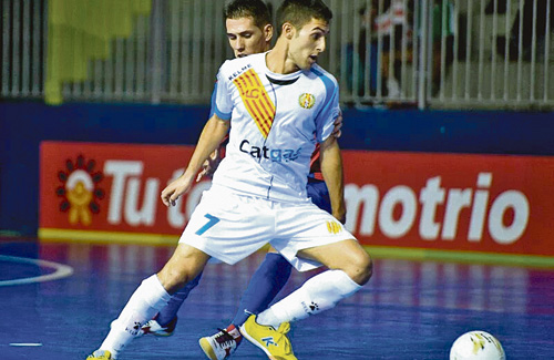 Futsalplanet.com va concedir el guardó a Adolfo divendres passat. Foto: FSG