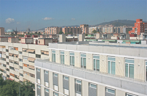 La majoria dels pisos turístics es concentren al barri de la Mina. Foto: Arxiu