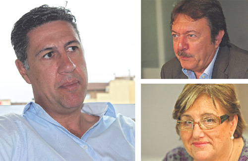 Línia Nord parla amb Xavier Garcia Albiol (esquerra), Jordi Serra (a dalt) i Maite Arqué (a baix) sobre la seva carrera política després de ser alcaldes. Foto: Arxiu