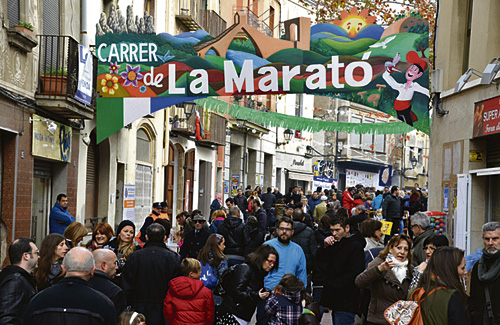 Els ciutadans es van bolcar amb La Marató de TV3. Foto: Ajuntament