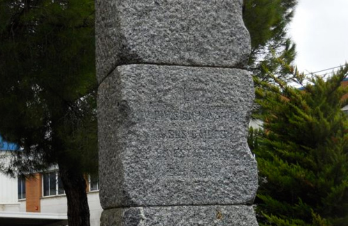 El monument a la División Navarra a Abrera. Foto: MD