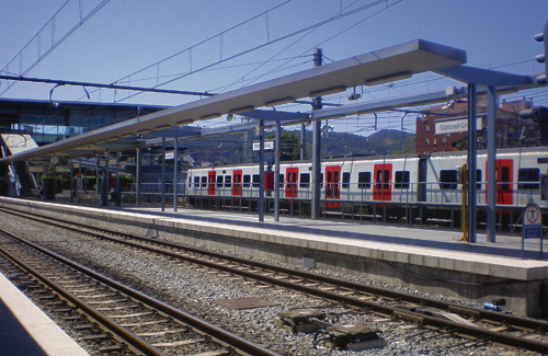 L’estació de Martorell-Enllaç. Foto: Arxiu