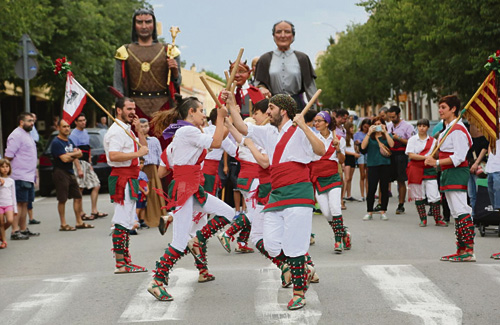 Una imatge d’arxiu de la Festa Major de l’any passat. Foto: Ajuntament