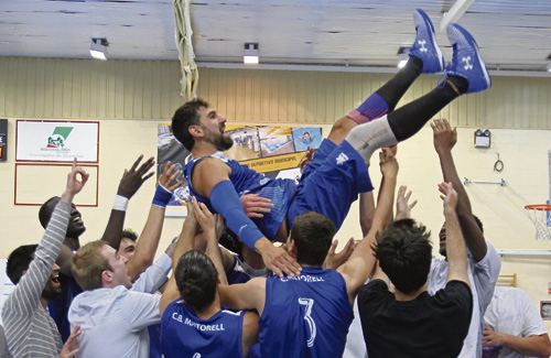 El Club Bàsquet Martorell ha fet una temporada per emmarcar. Foto: FCBQ