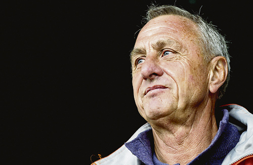 Johan Cruyff manté el seu llegat a través dels projectes socials de la seva fundació. Foto: Arxiu