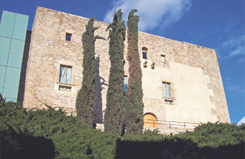 Una imatge del Castell on s’exposa la mostra. Foto: Arxiu