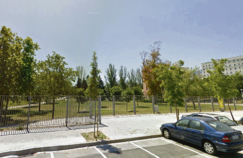 La biblioteca es construirà al parc del Canal de la Infanta. Foto: Google Maps