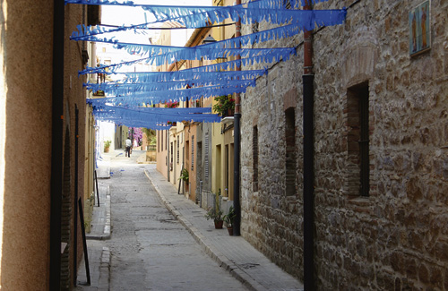 El carrer Xipreret és un dels espais històrics que es volen protegir. Foto: Arxiu