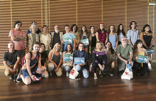 Els participants al premi. Foto: Zoo/Ajuntament de Barcelona