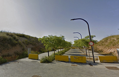 Els pisos es construiran a la zona de Mas Lluí. Foto: Google Maps