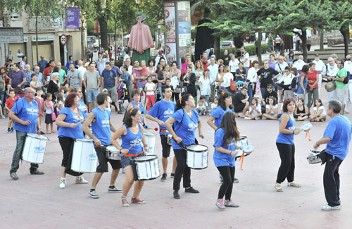 Un dels actes de la Festa Major d’Esplugues. Foto: Ajuntament