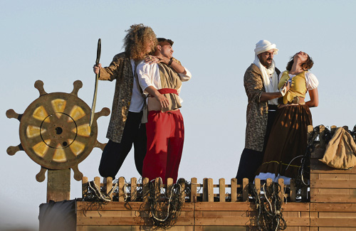 Un moment del Desembarcament de Pirates. Foto: Ramon Josa / Ajuntament
