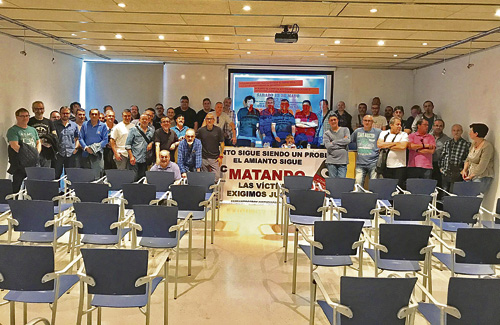 Instantània de la trobada dels treballadors al Centre Cívic Sant Jordi del Prat, el 13 de maig. Foto: AVAAC