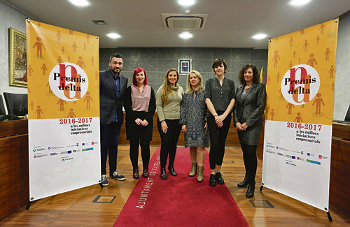 Els ajuntaments premien les millors iniciatives empresarials. Foto: Aj. Castelldefels