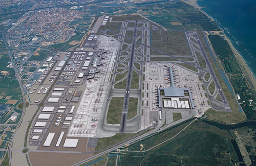 El ministeri de Foment ha anunciat un Pla Director per ampliar la capacitat de l’aeroport, mentre que els veïns segueixen amatents pel soroll dels avions. Foto: Arxiu
