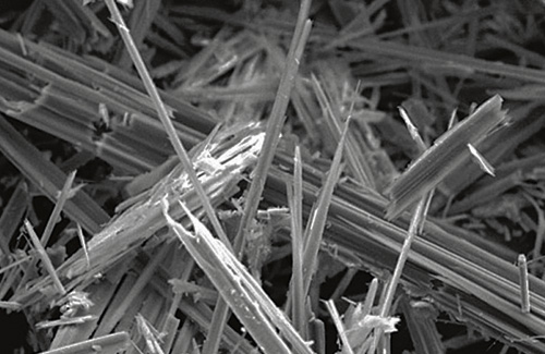 Les fibres de l’amiant o asbest perjudicials per a la salut. Foto: Arxiu