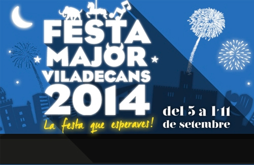 El cartell de la Festa Major d'enguany. Foto: Ajuntament