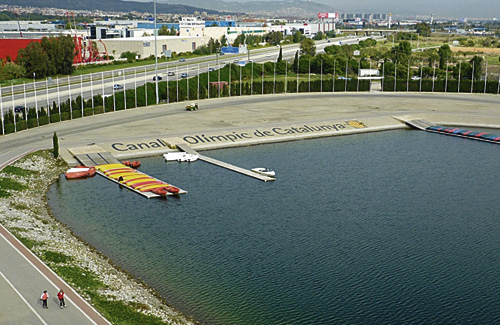 El canal va ser construït amb motiu dels Jocs Olímpics del 92. Foto: Arxiu