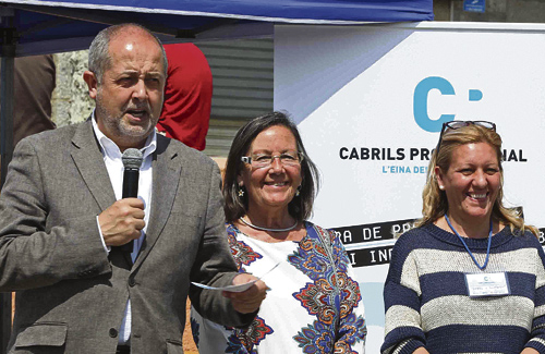 El Conseller Felip Puig, present a la clausura. Foto: Cabrils Professional