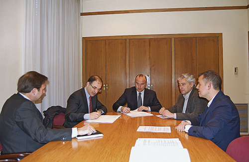 L’Ajuntament i CLD van firmar el contracte el 21 de gener. Foto: Ajuntament