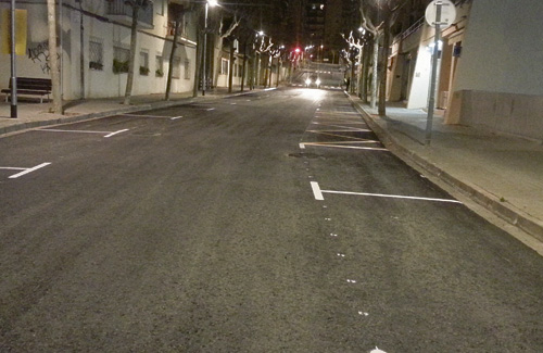 S’han asfaltat i senyalitzat de nou quatre carrers. Foto: Ajuntament