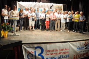 La festa de l’esport omple el Teatre  de Sant Medir