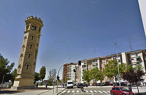 La presumpta agressió va tenir lloc a prop de la Torre de la Miranda. Foto: Google