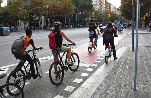 L’ús de la bicicleta a la ciutat ha crescut en els últims anys. Foto: Arxiu